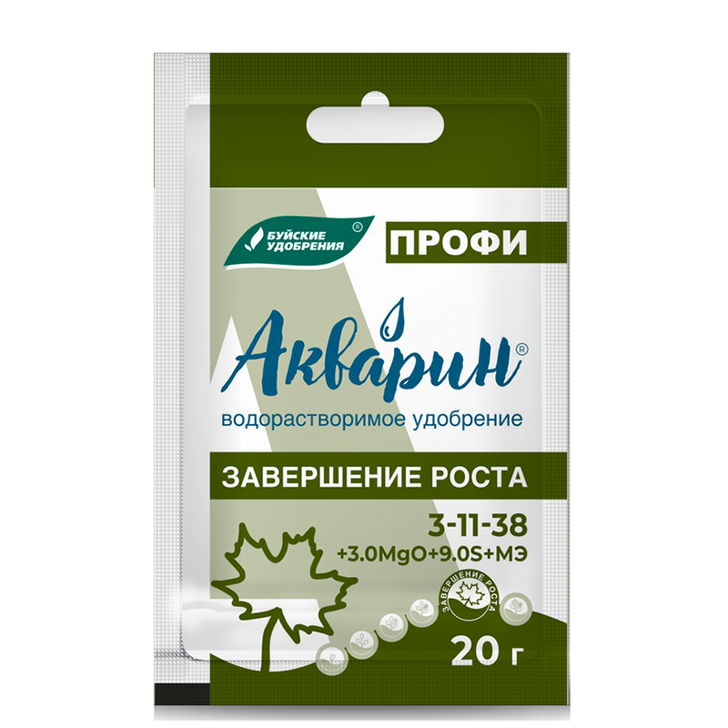 Акварин ПРОФИ Завершение роста 20гр (БХЗ)(60шт)