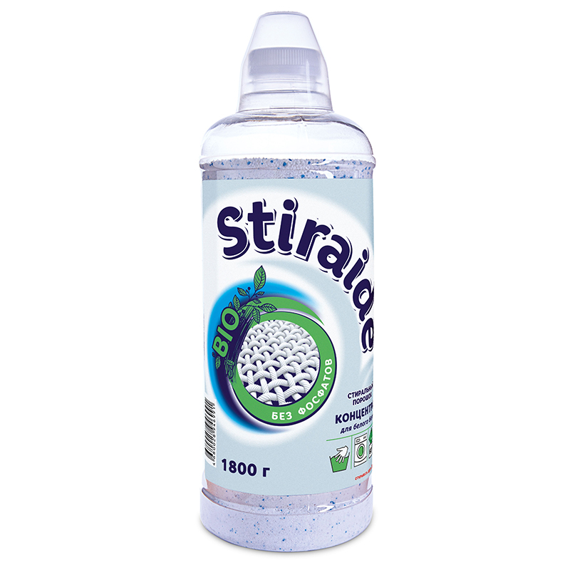 Стиральный порошок концентрат 1,8кг белое белье  (Ваше Хоз)(4шт) 