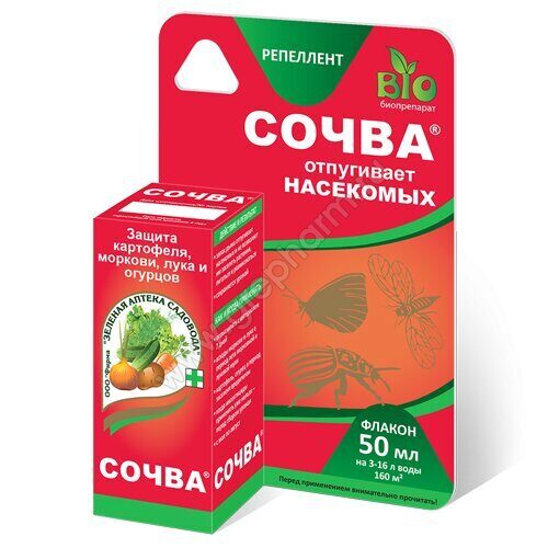 Сочва флакон 50мл (Зеленая аптека)(48шт)