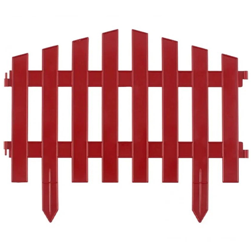 Забор декоративный №5 терракот (ПолимерСад)(20шт)