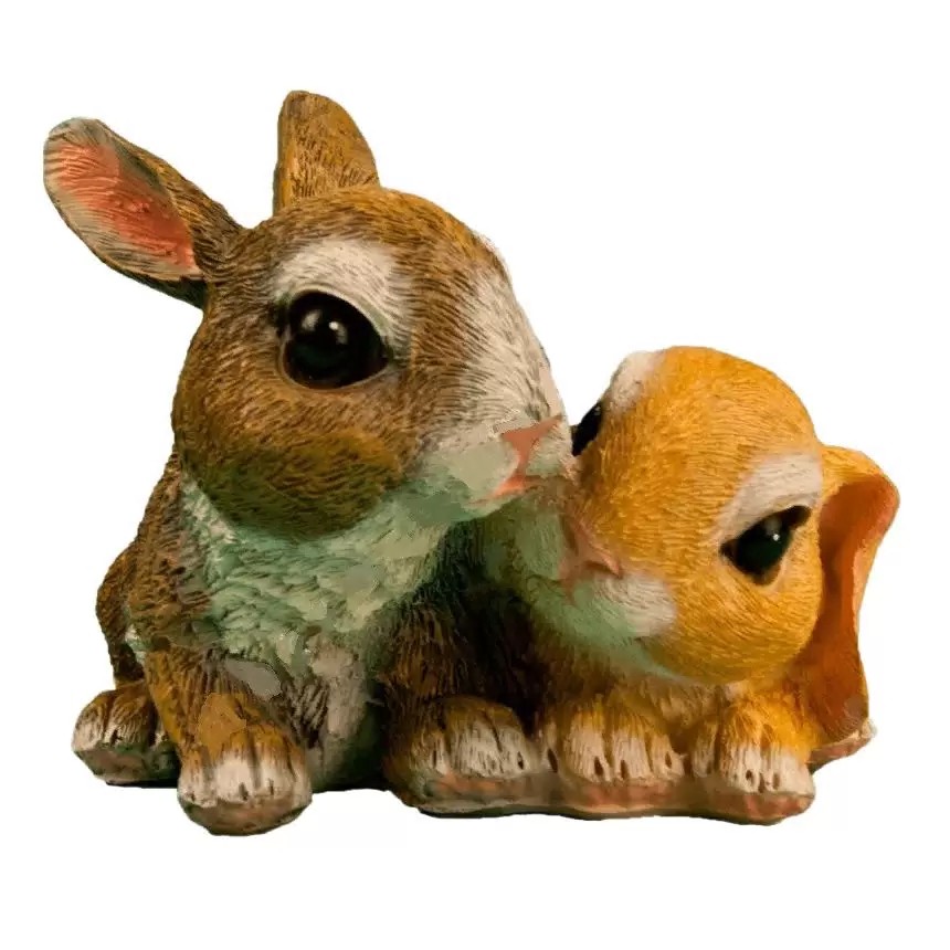 Садовая фигура Зайчик с зайчихой 12679 (М)