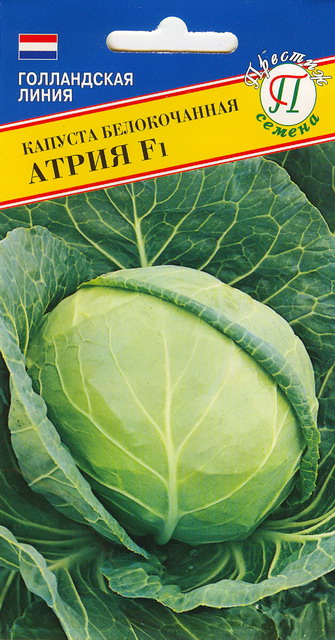 Капуста белокочанная Атрия F1 10шт (Престиж)
