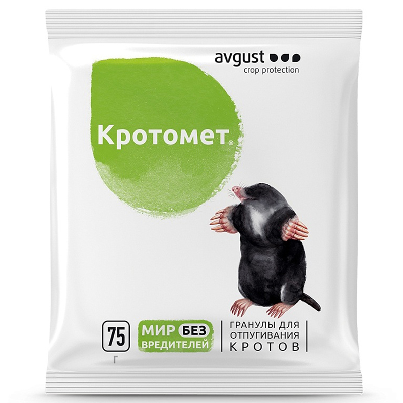 Кротомет 75г (Август)(100шт)
