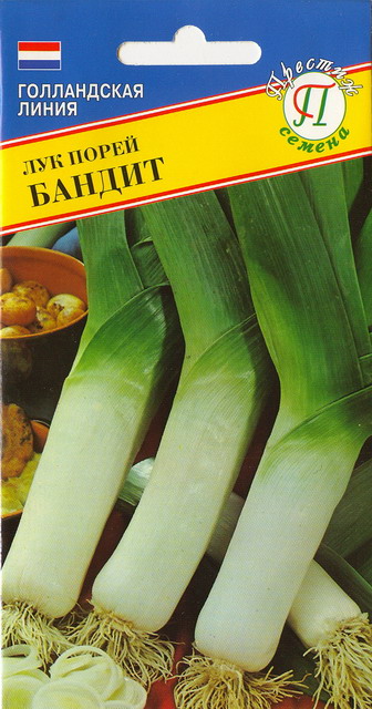 Лук порей Бандит 100шт (Престиж)