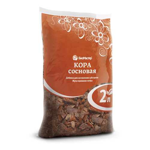 Кора сосны 2л (20шт) БиоМастер