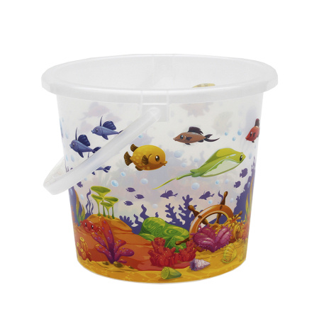 Ведро 5л пласт Океанариум (ВМС)(10шт) 