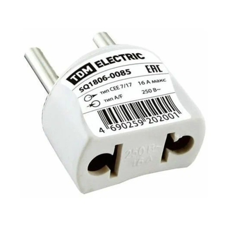 Переходник SQ 1806-0085 16A макс 250в