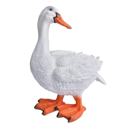 Садовая фигура Гусь белый 12413 (80*50см) (М)